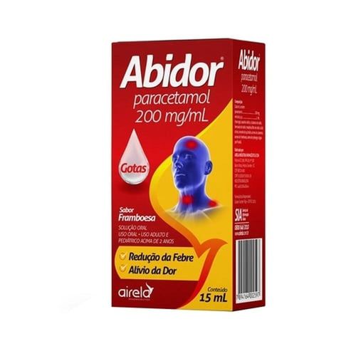 Abidor 200mg/ml Solução de Uso Oral Frasco Gotejador 15ml