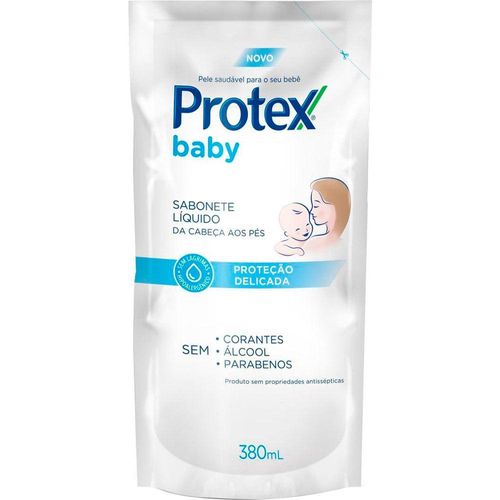 Sabonete Líquido Protex Baby Proteção Delicada Refil 380ml