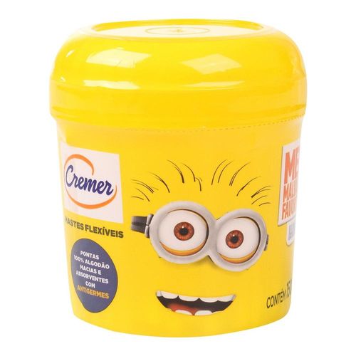 Hastes Flexíveis Minions Cremer com 150 Unidades