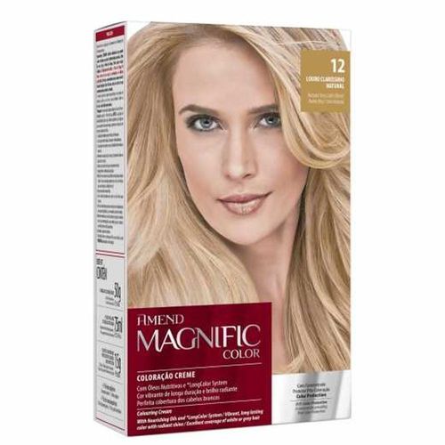 Coloração Magnific Color Amend N° 12.0 Louro Claríssimo Natural com 1 Unidade