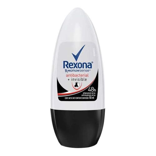 Desodorante Roll-On Rexona Feminino Invisible 50ml