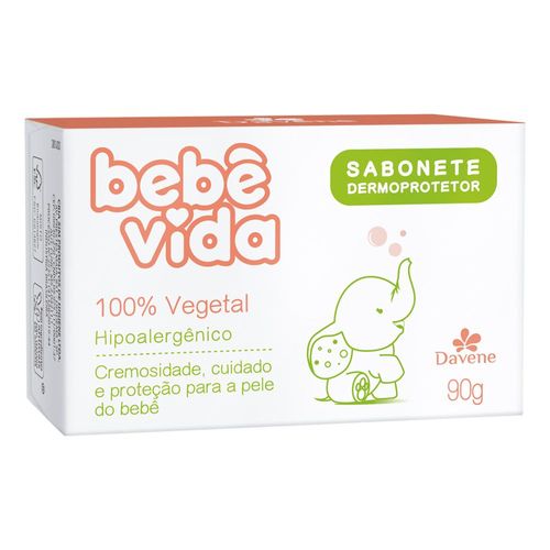 Sabonete Bebê Vida Davene Vegetal 90g