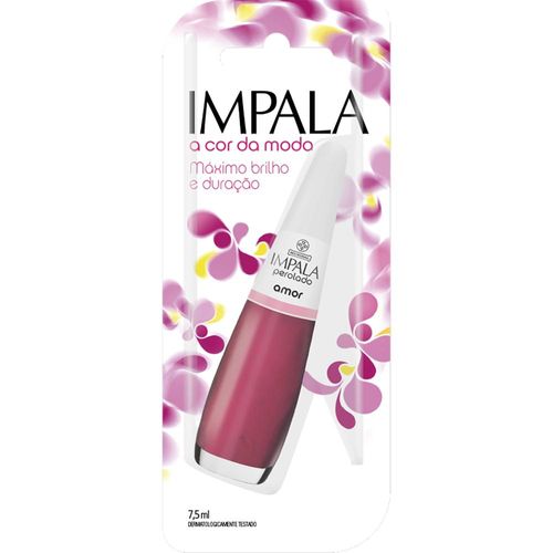 Esmalte Impala Perolado Amor 7,5ml