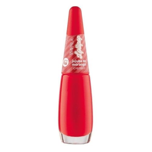 Esmalte Impala Coleção Lollipop Jujuba de morango 7,5ml