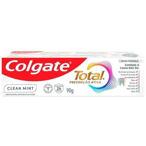 Creme Dental Clean Mint Colgate Total 12 90g