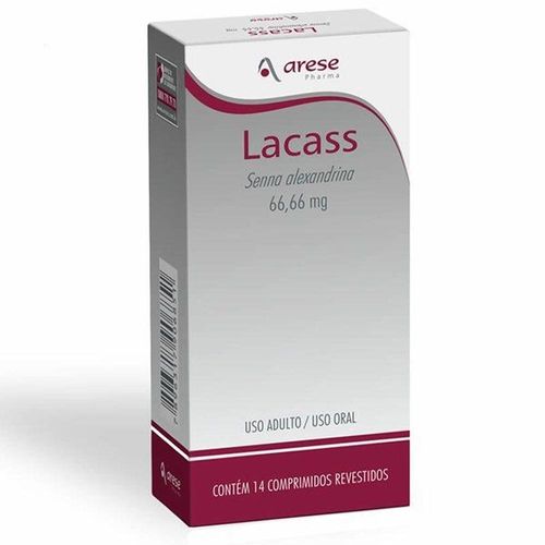 Lacass 66,66mg com 14 Comprimidos Revestidos