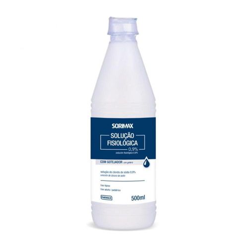 Solução Soro Fisiológico Farmax Sorimax 500ml