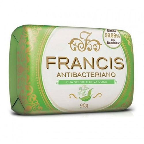 Sabonete em Barra Chá Verde e Erva Doce Francis 90g