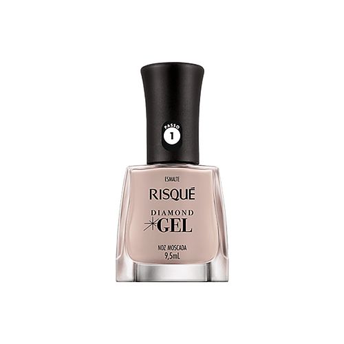 Esmalte Risqué Diamond Gel Noz Moscada 9,5ml