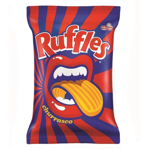 Batata Chips Sabor Churrasco Ruffles 96g