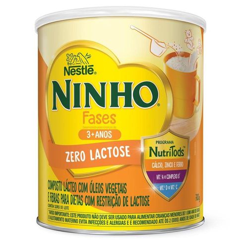 Leite Ninho Zero Lactose Forti+ 700g