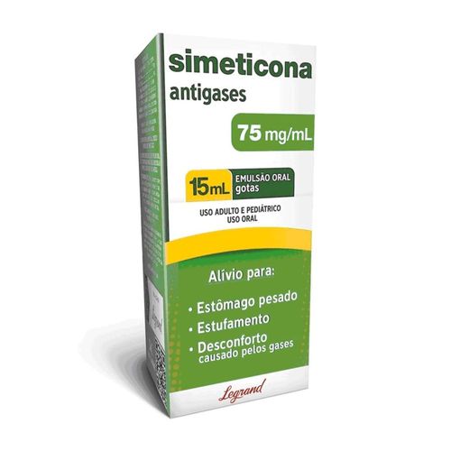Simeticona 75mg/ml Solução de Uso Oral Frasco Gotejador 15ml