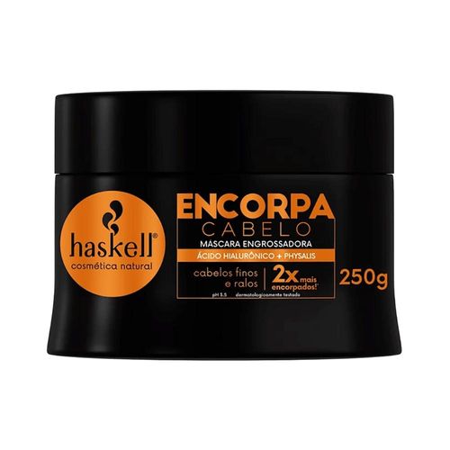 Máscara Engrossadora Encorpa Cabelo Haskell 250g