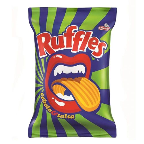 Batata Chips Sabor Cebola e Salsa Ruffles 96g