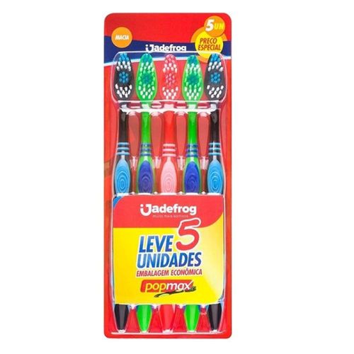 Escova Dental JadePro Popmax com 5 Unidades