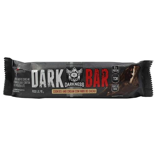 Cookies com Nibs de Cacau Integralmédica Dark Bar Darkness 90g