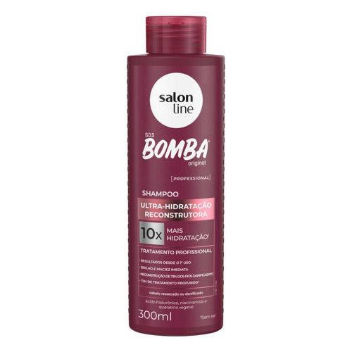 Shampoo Salon Line Bomba Ultra Hidratação e Reconstrução 300ml