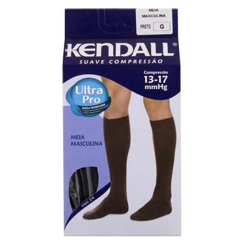 Kendall 18-21 Meia Calça com Ponteira Tamanho G Preta com 1 Unidade