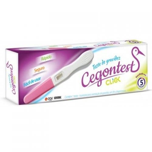 Teste de Gravidez Cegontest Click com 1 Unidade