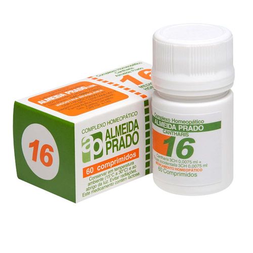 Complexo Homeopático Nº 16 com 60 Comprimidos