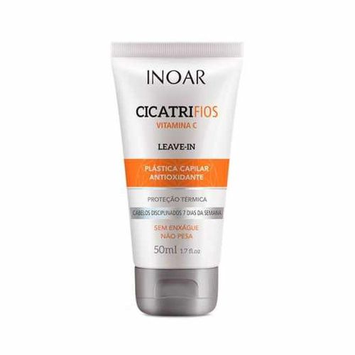 Leave-In Inoar Cicatrifios Vitamina C Plástica Capilar com Proteção Térmica 50ml