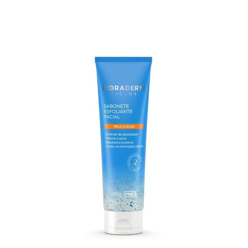 Sabonete Esfoliante Facial Hidraderm Ciclos 100g
