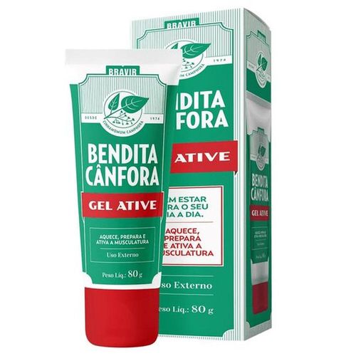 Bendita Cânfora Bravir Gel Ative 80g