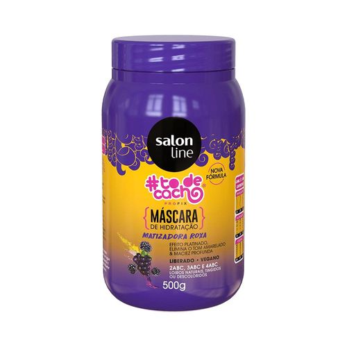Máscara de Hidratação Matizadora Roxa Salon Line 500g