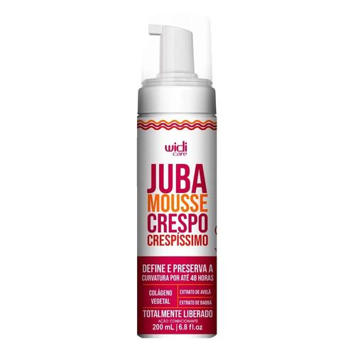 Mousse Crespos e Crespíssimos Juba Widi Care 200ml