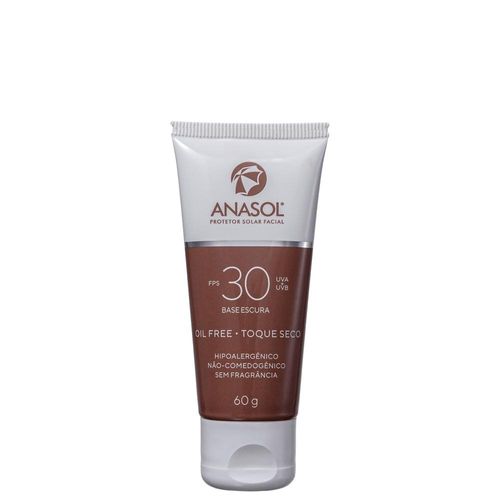 Protetor Solar FPS 30 Base Escura com Cor Anasol 60g