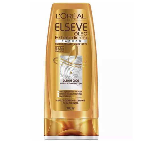 Condicionador Óleo Extraordinário Cachos Elseve 400ml