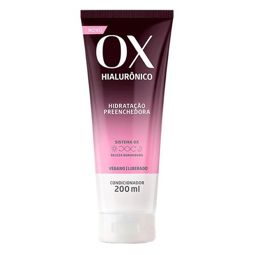 Ox Condicionador Hialurônico Hidratação Preenchedora 200ml