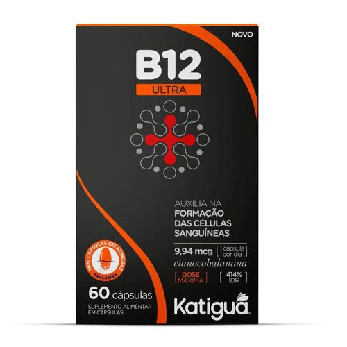 Vitamina B12 9,94mcg Ultra Natural com 60 Cápsulas
