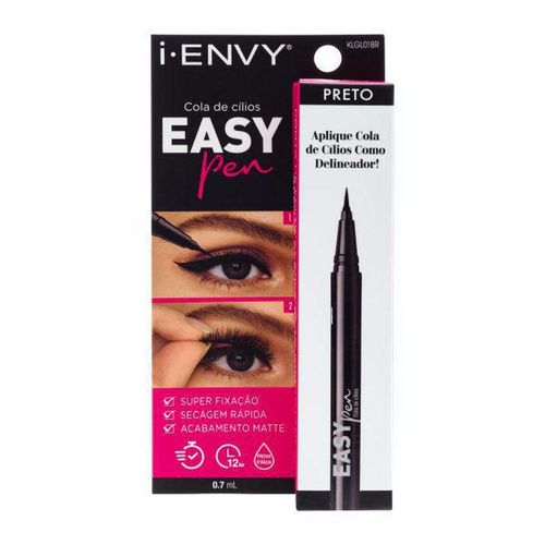 I-Envy Kiss Ny Cola de Cílios Easy Pen Preto 0.7ml