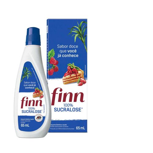 Adoçante Líquido Sucralose Finn 65ml