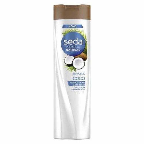 Shampoo Seda Recarga Natural Bomba Coco 325ml
