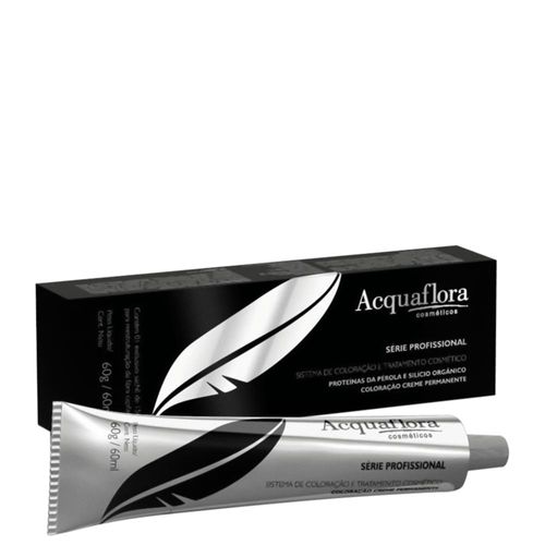 Acquaflora 10.1 Louro Claríssimo Acinzentado Coloração Permanente 60g