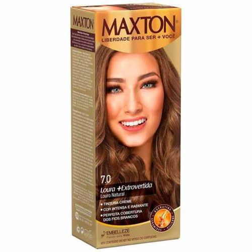 Coloração Embelleze Maxton Nº 7.0 Louro Natural com 1 Unidade