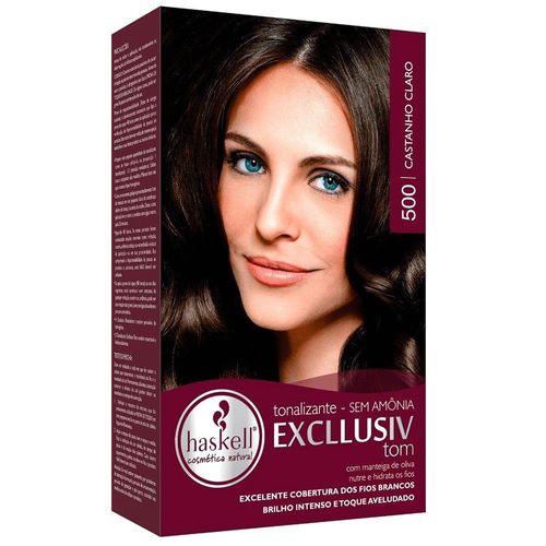 Tonalizante Haskell N° 500 Castanho Claro com 1 Unidade