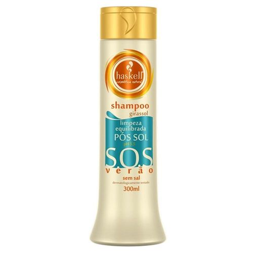 Shampoo Haskell Girassol Pós Sol S.O.S Verão 300ml