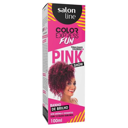 Tonalizante Salon Line Color Express Fun Rosa Power 100g
