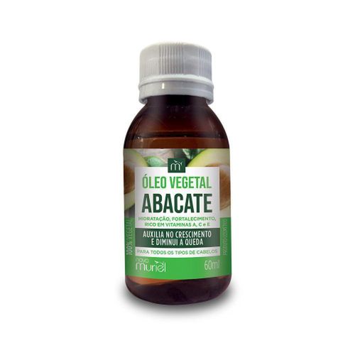 Óleo Vegetal de Umectação Capilar Muriel Abacate 60ml