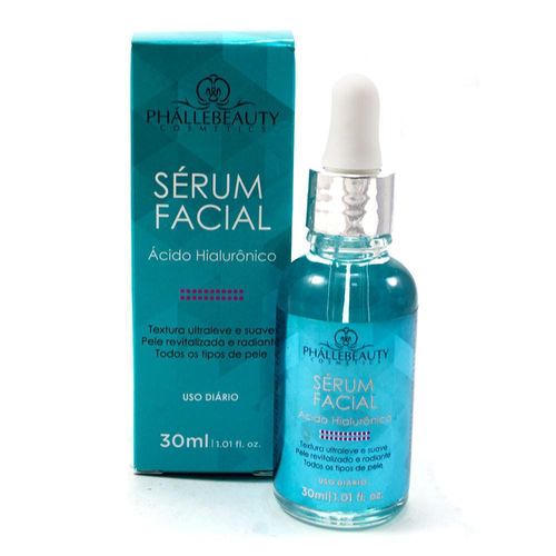 Phallebeauty Líquido Sérum Facial Acido Hialurônico 30ml