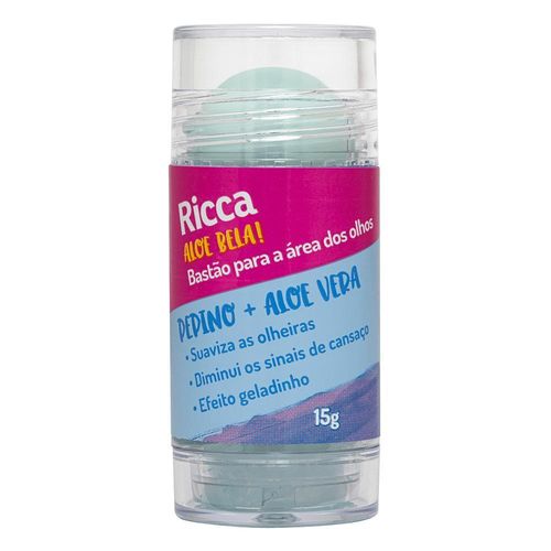 Ricca Bálsamo Bastão Area dos Olhos Pepino + Aloe Vera 15g