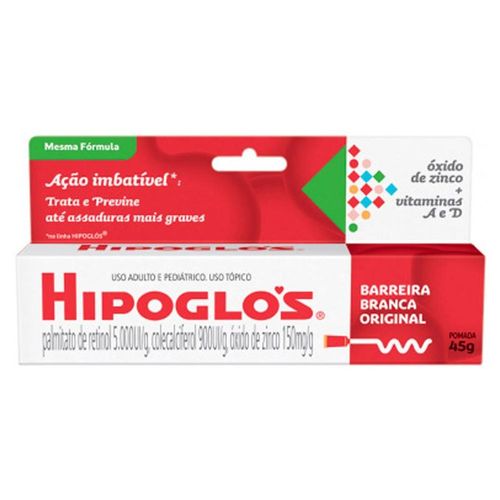 Hipoglós 5.000UI + 900UI + 150mg Pomada de Uso Dermatológico Bisnaga 45g