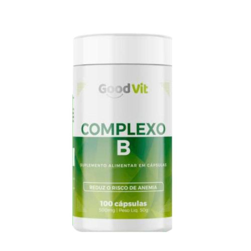 Good Vit Complexo B 500mg com 100 Cápsulas