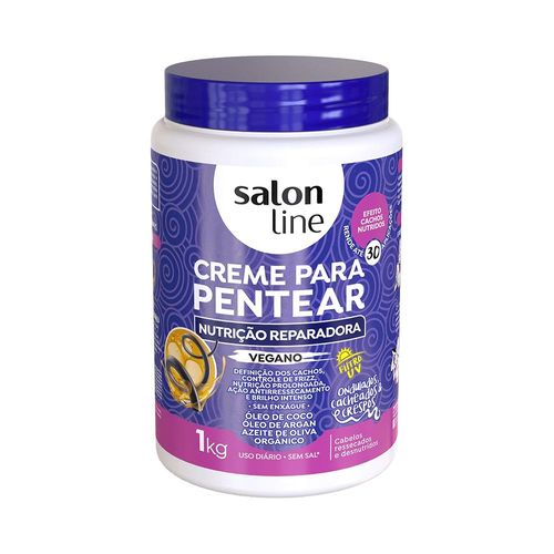 Creme para Pentear Salon Line Nutrição Reparadora 1kg