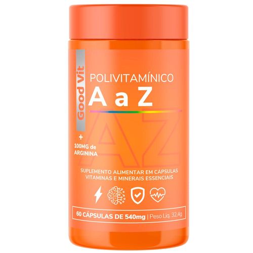 Good Vit Polivitamínico A-Z 540mg com 60 Cápsulas