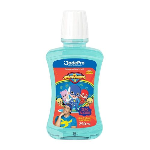 Enxaguante Bucal Luccas Neto Jadepro Os Aventureiros 250ml