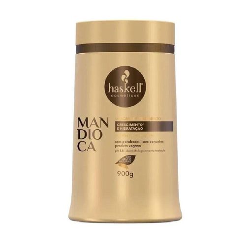 Haskell Máscara Capilar Mandioca Crescimento Hidratação 900g